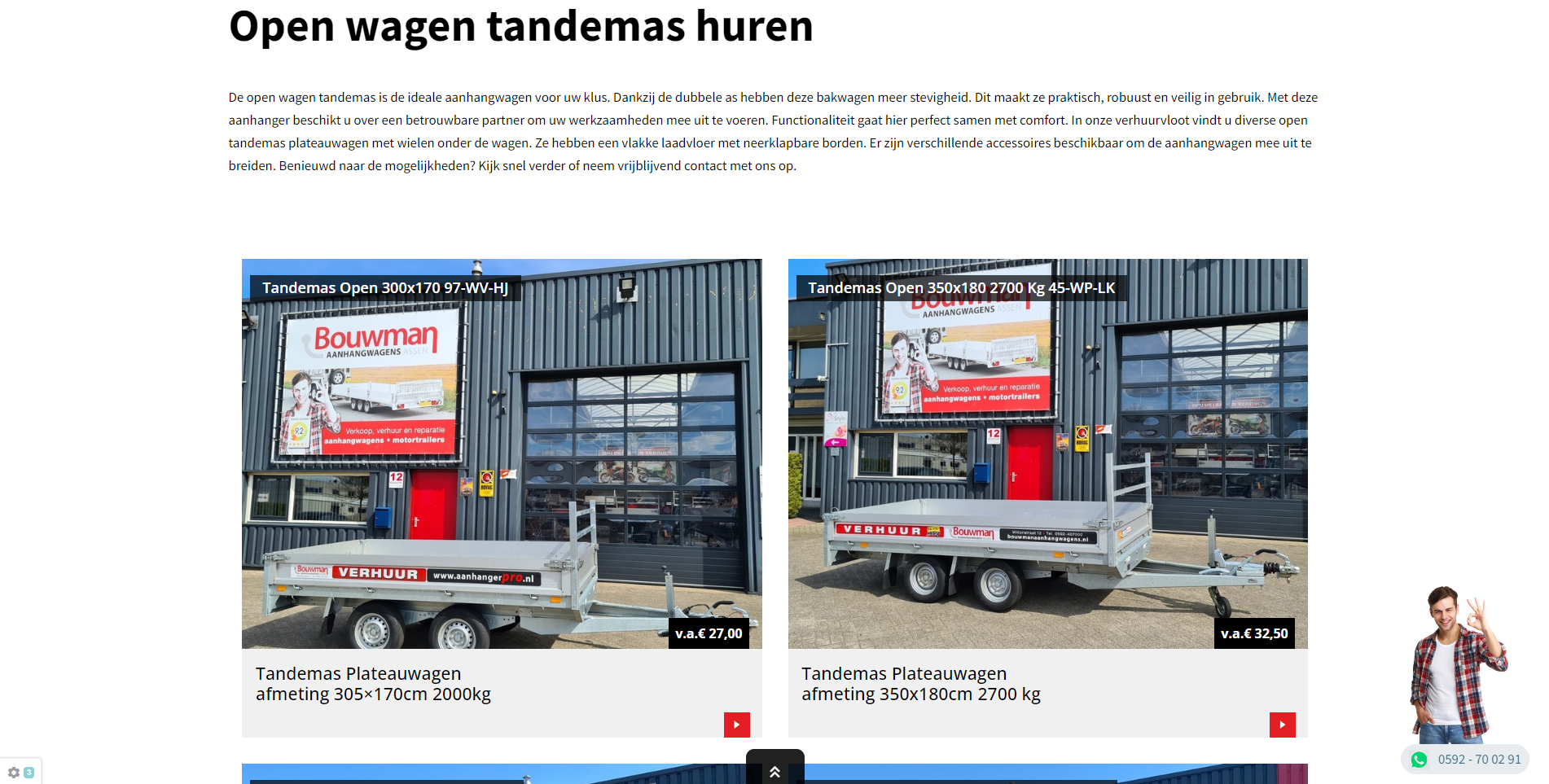 Bouwman Aanhangwagens